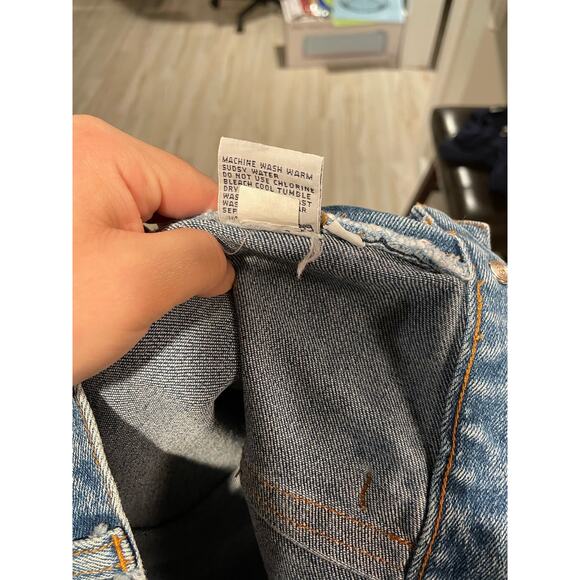 Vintage Jordache 80s stirrup highrise jeans size 11/12 - Picture 3 of 8